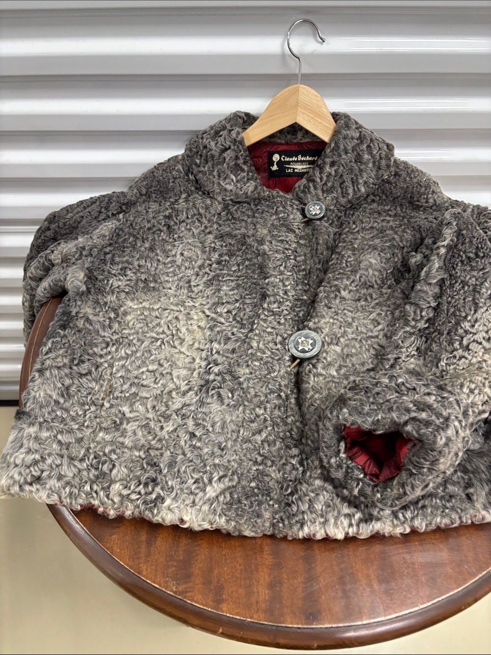 Claude Bichard Fur Jacket in Taupe
